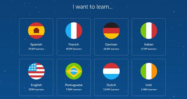 Duolingo Interface