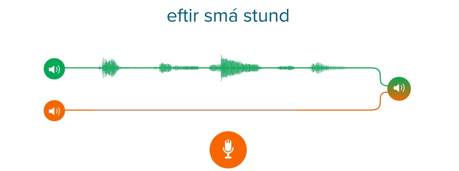 Mango Languages voice record