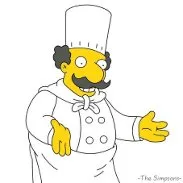 Luigi Risotto Simpsons