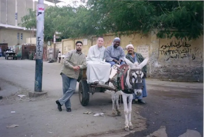 Donovan Nagel first language immersion in a small village called El-Fashn in Egypt.